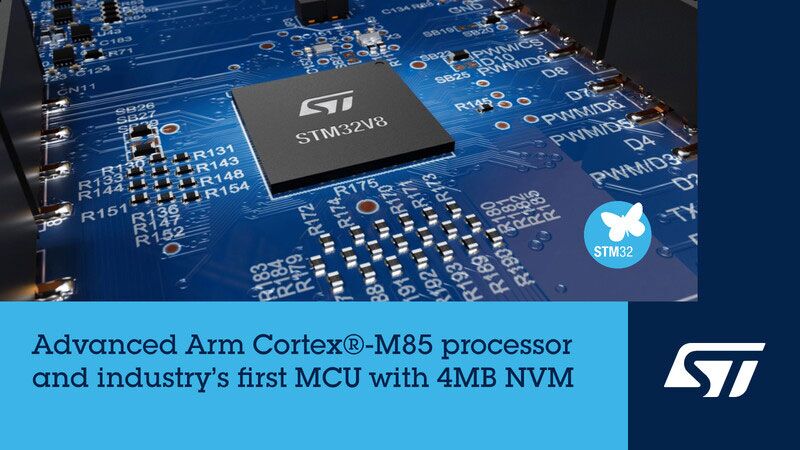 ST unveils 18nm STM32V8 MCU adopted for Starlink satellites
