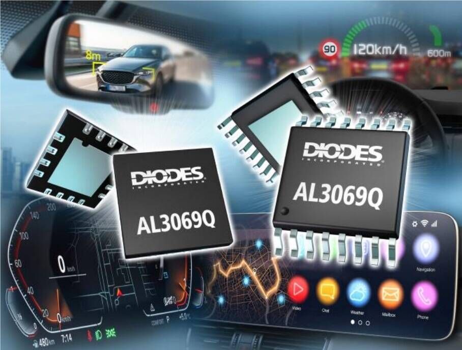 Diodes launches automotive 60V boost controller for larger LED displays