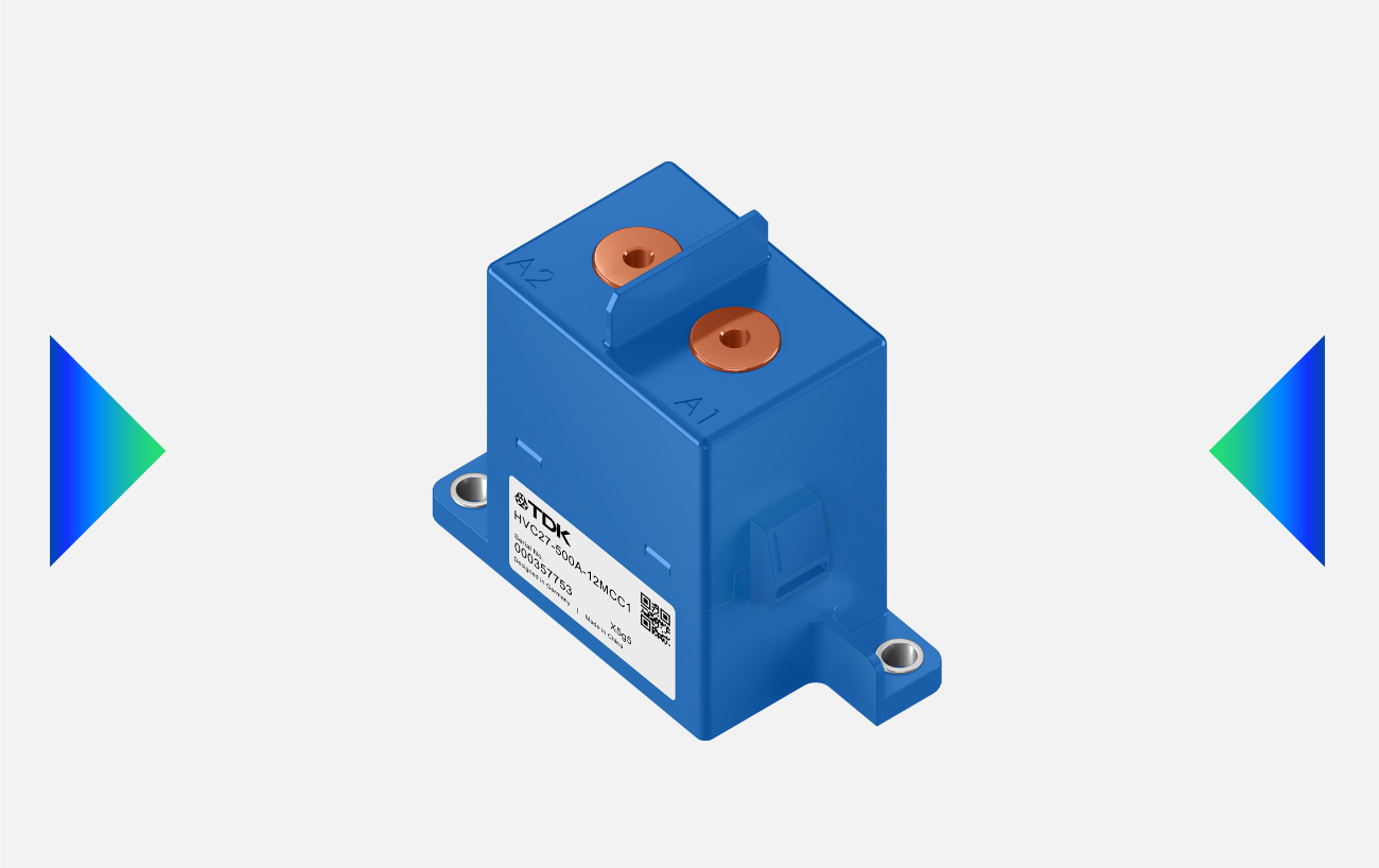 TDK launches HVC27*MC compact high-voltage DC contactor with mirror contact