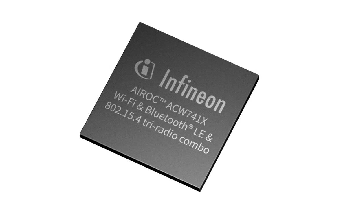 Infineon launches low-power Wi-Fi 7 tri-radio chip targeting IoT devices