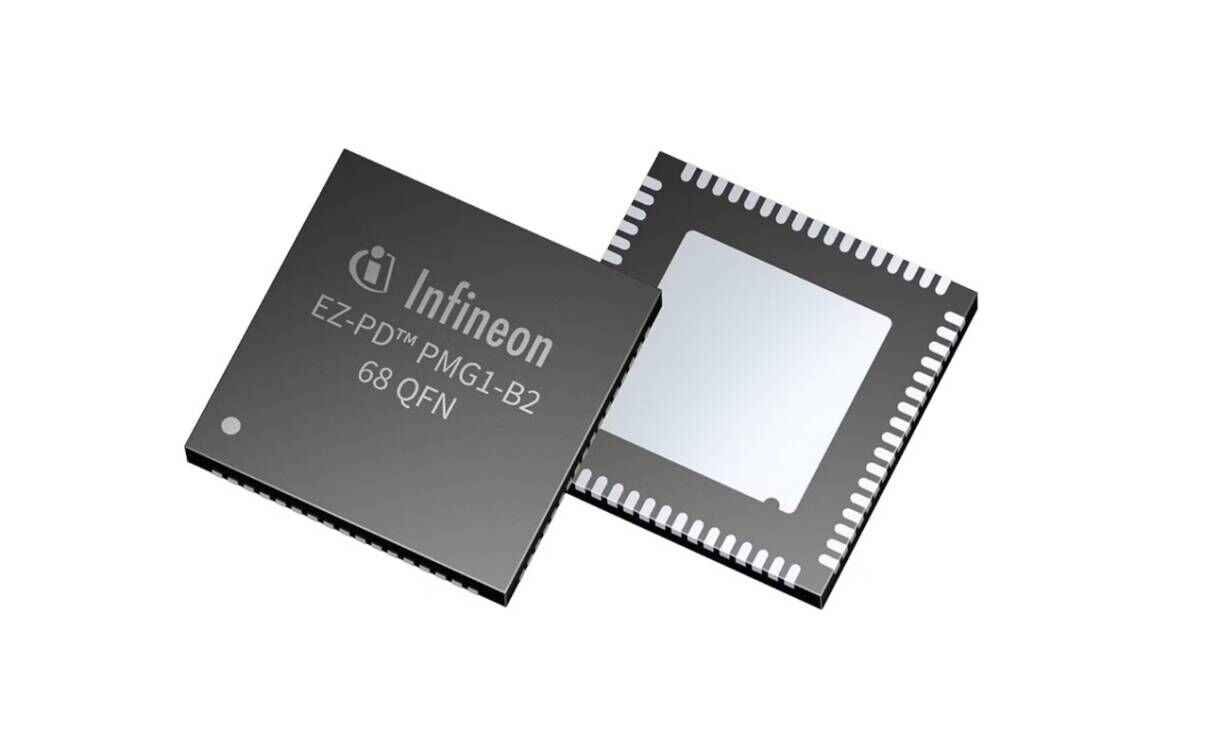 Infineon launches USB-C PD MCU with integrated 55V controller for Li-ion charging
