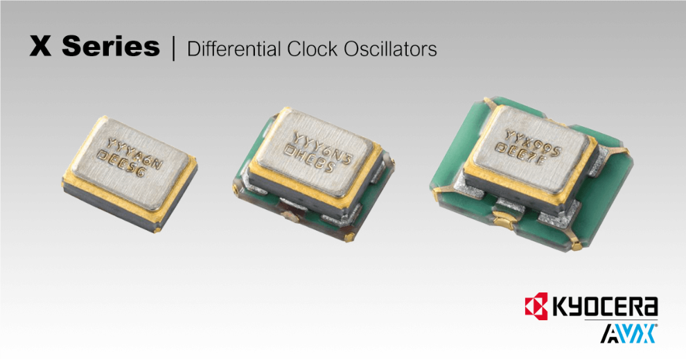 Kyocera starts mass production of low-jitter differential clock oscillators for AI servers