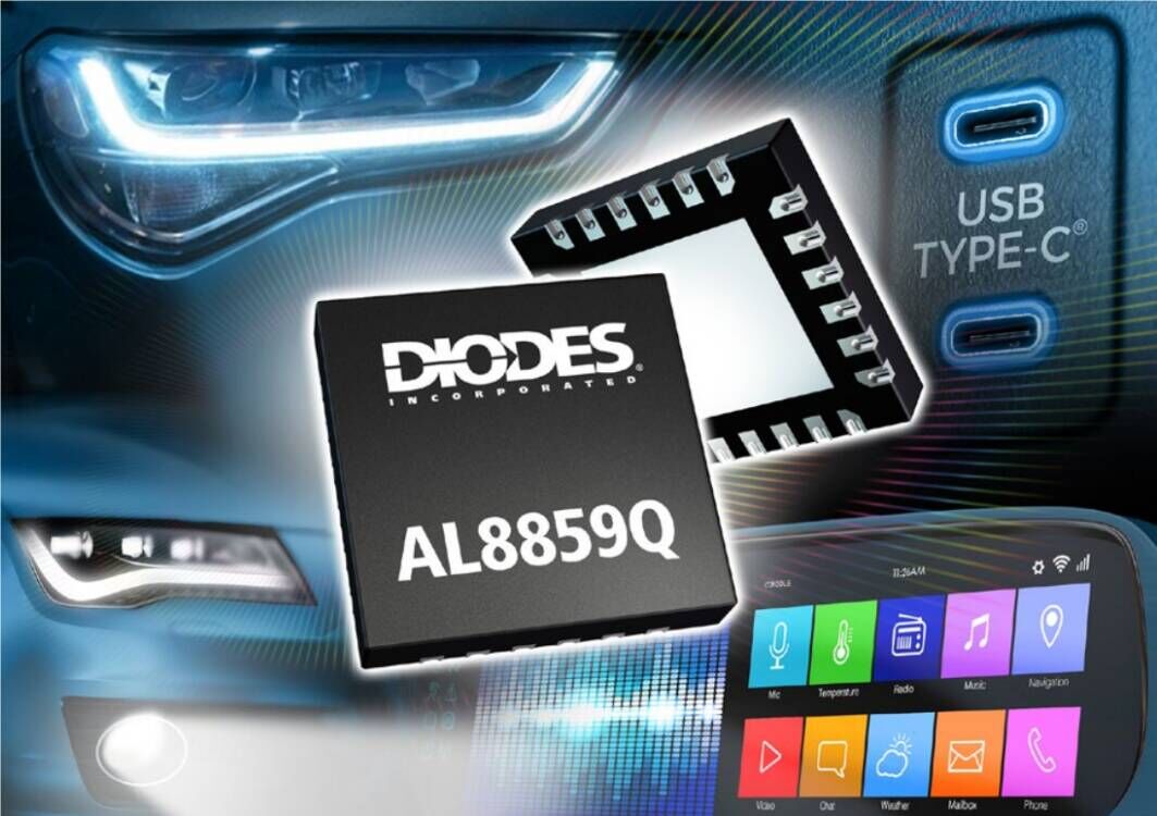 Diodes releases multi-phase boost controller for automotive lighting power design