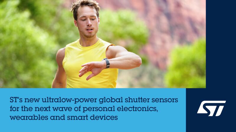 STMicroelectronics launches low-power image sensors for always-on vision devices
